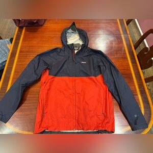 Patagonia Men's Navy and Red windbreaker